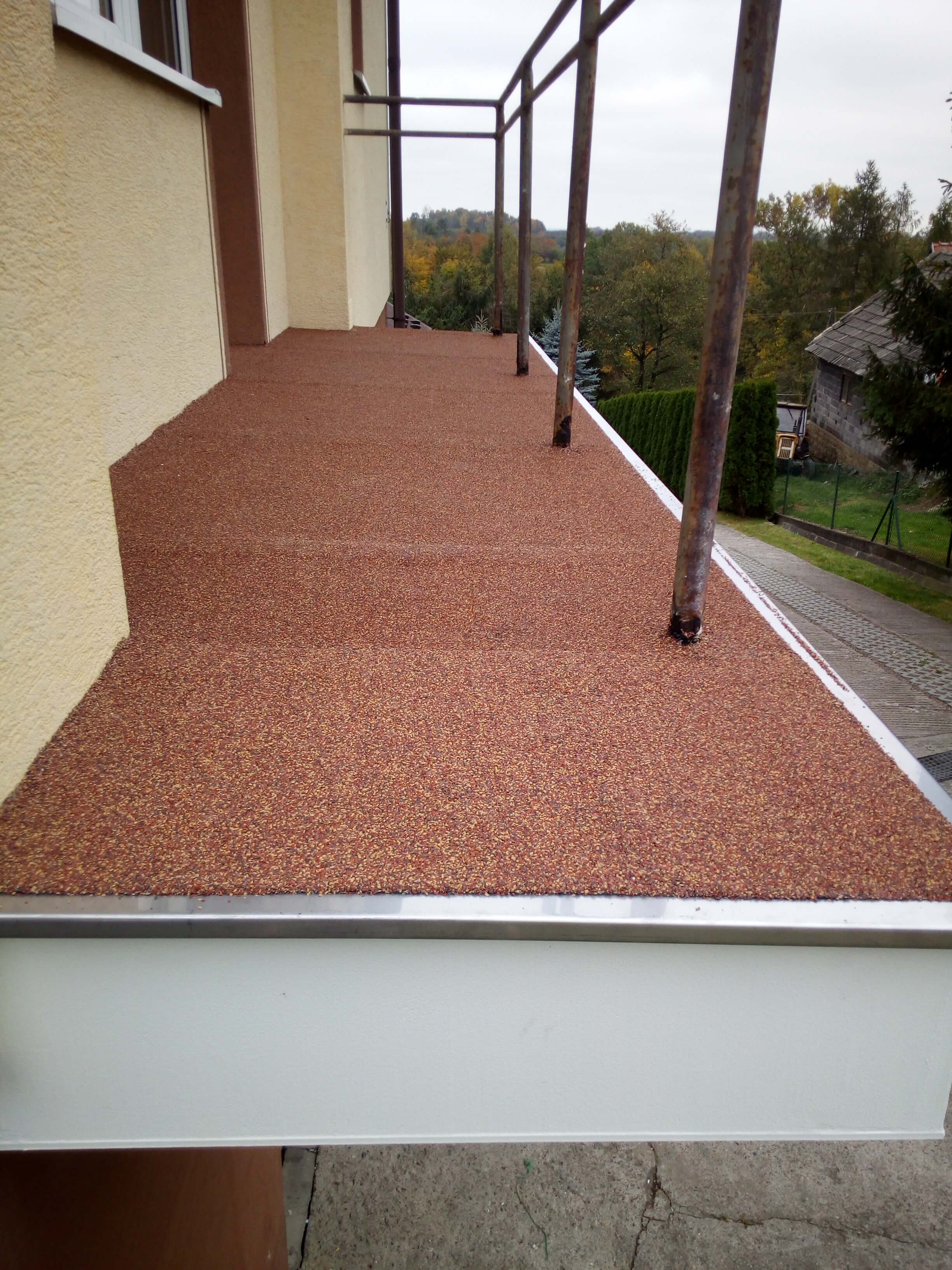 Izolacja balkonu papą termozgrzewalną